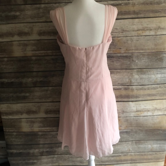 David’s Bridal Chiffon Sweetheart Dress - Picture 3 of 8